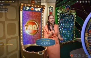Crazy Time Coin Flip Millionentreffer