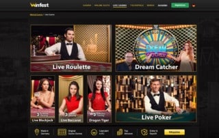 Winfest Live Casino