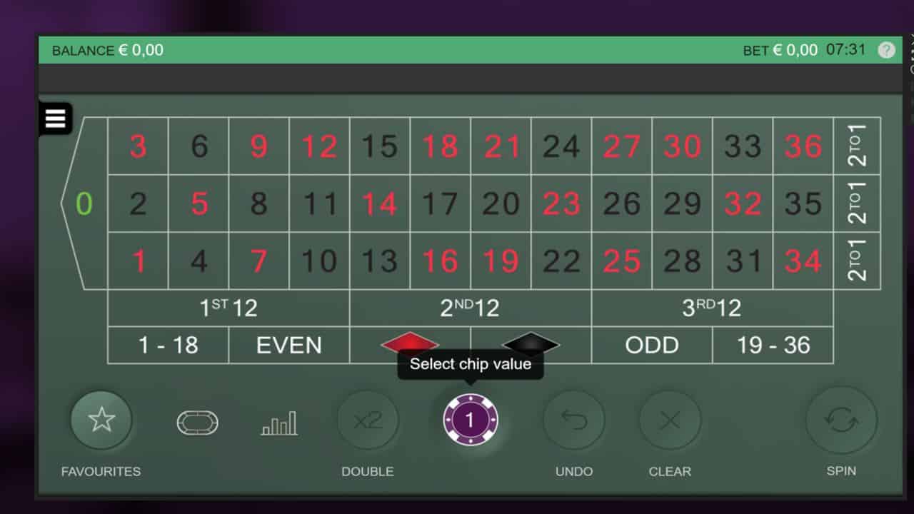 Betsafe Real Roulette