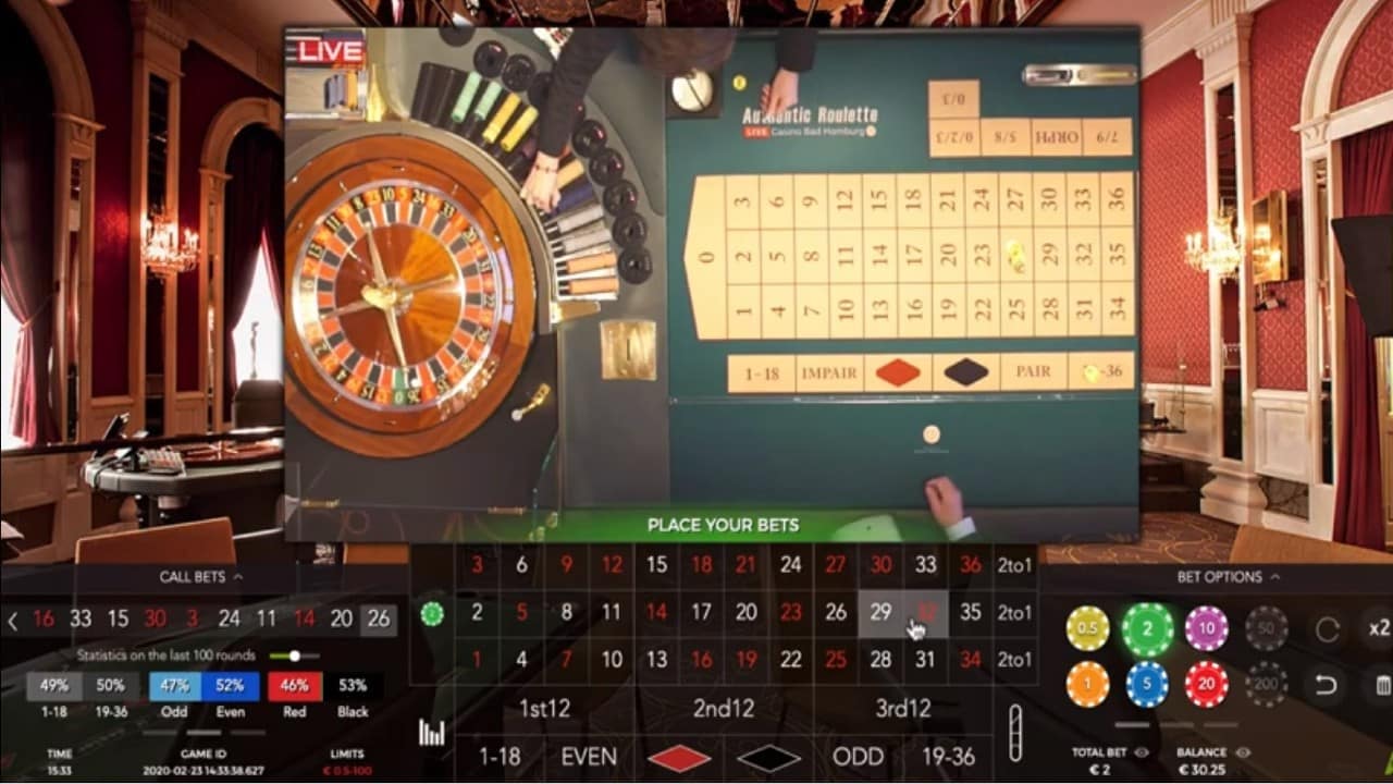 Authentic Gaming Bad Homburg Roulette