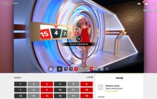 BetGames Live Dealer Interface