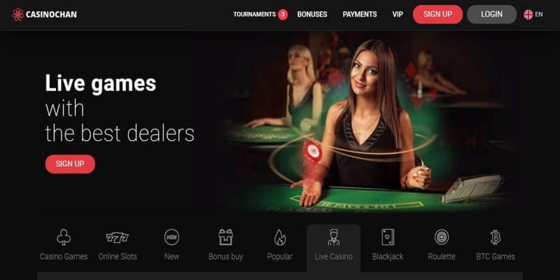 Online -Casino inpay 1 $