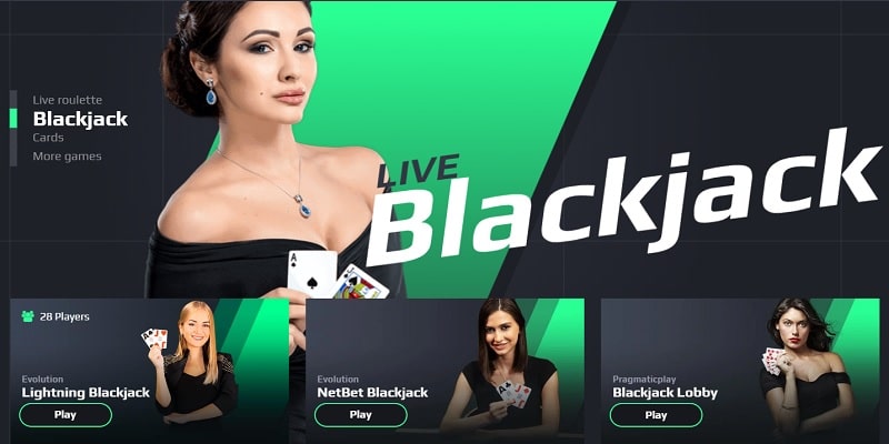 NetBet Live Casino Blackjack
