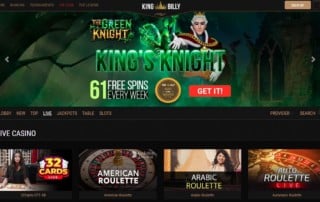 King Billy Casino Review