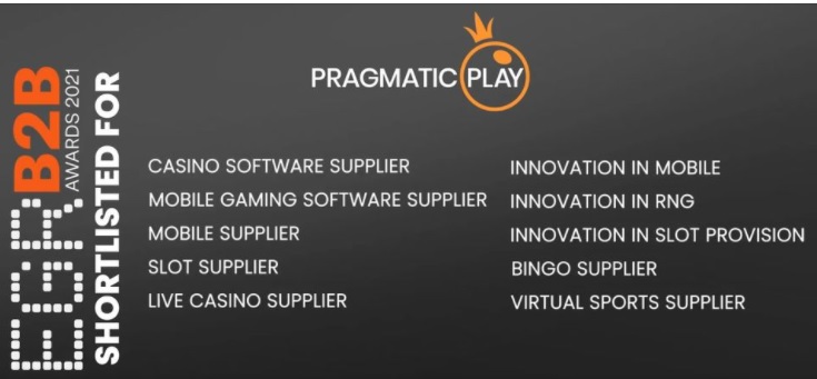 Pragmatic Play Nominated For 10 Categories
