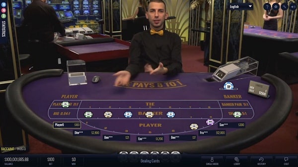 VegasPlus Live Casino Test Left 1