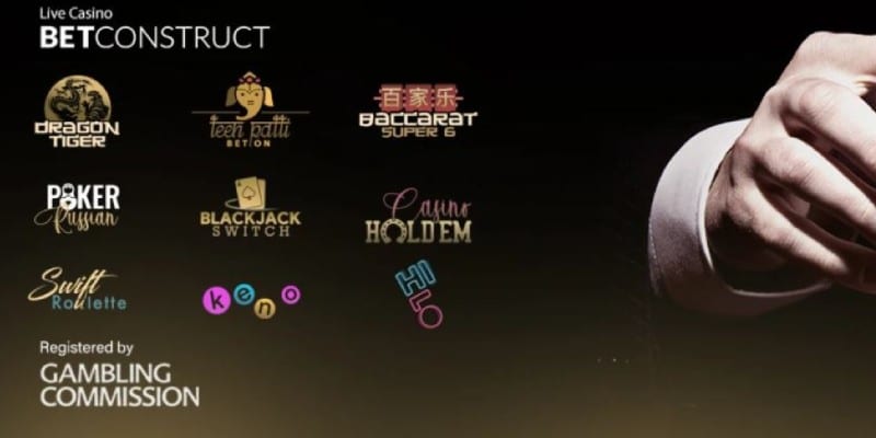 BetConstruct Releases Nine New Live Casino Games
