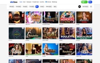 Slottica Casino live