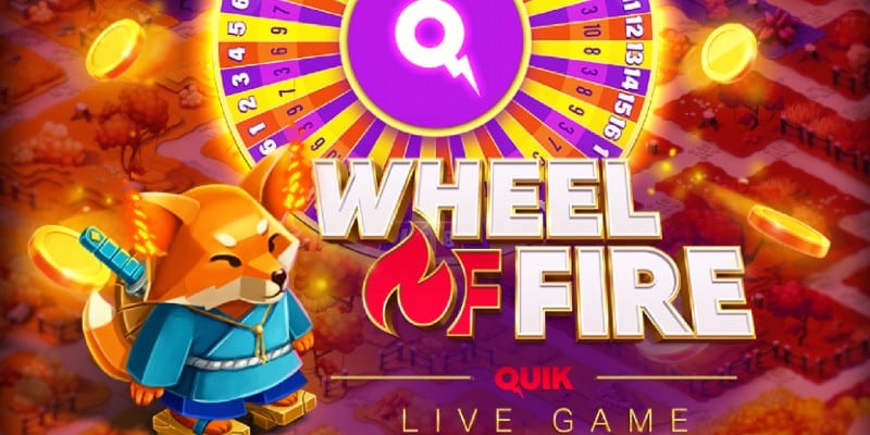 Quik Gaming Releases Wheel of Fire: Single and Live Player
