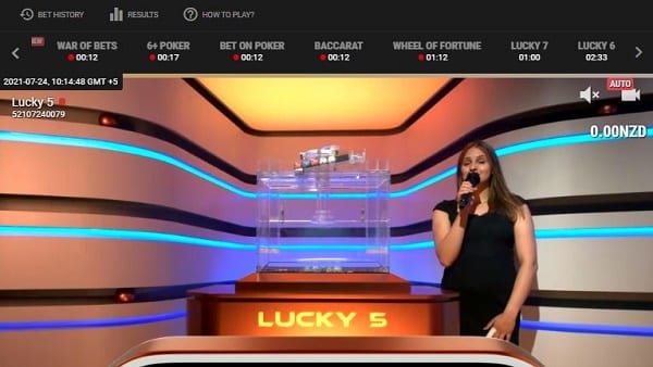 Lucky 5 - BetGames.TV