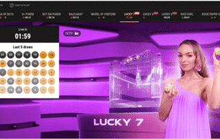 BetGames TV New Lucky 7 Lotto is out