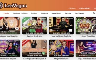 LeoVegas Live Casino Review