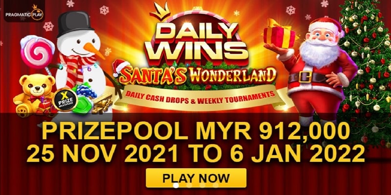 Empire777 Casino's Santa's Wonderland Promotion