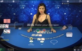 Razz Side Bet Now on Ezugi's Casino Hold'em Tables