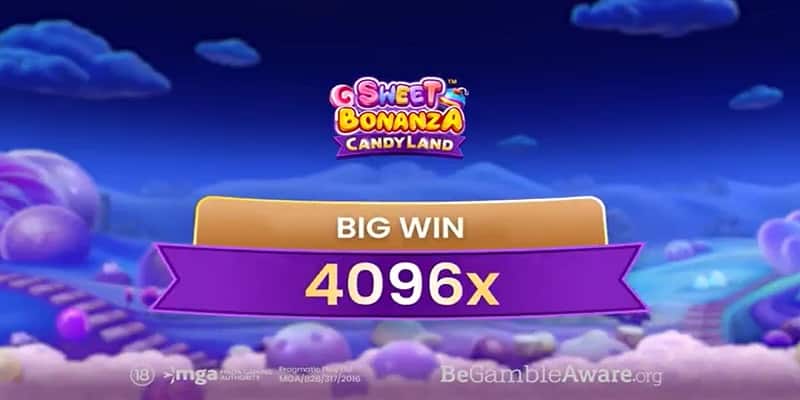 The First Big Win on Sweet Bonanza Candyland