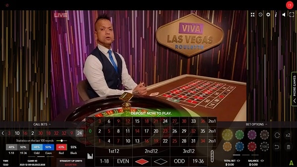 Viva Las Vegas Roulette (Authentic Gaming)