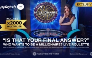 Who wants to be a Millionaire live roulette