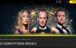 888 Live Casino Pit Boss Specials