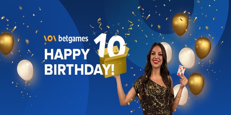 BetGames Celebrates 10th Birthday and Rapid Rise