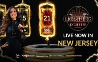 Evolution Launches Lightning Roulette and an Eagles-inspired Blackjack title in New Jersey