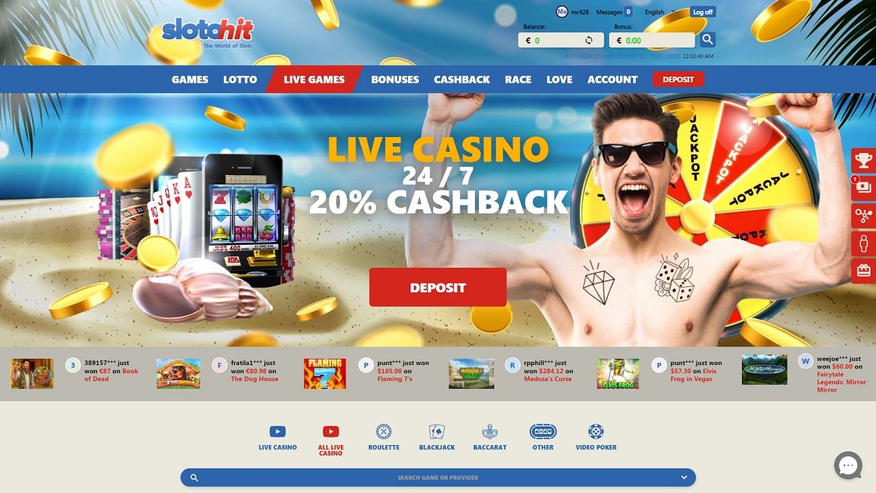 SlotoHit Live Casino Review