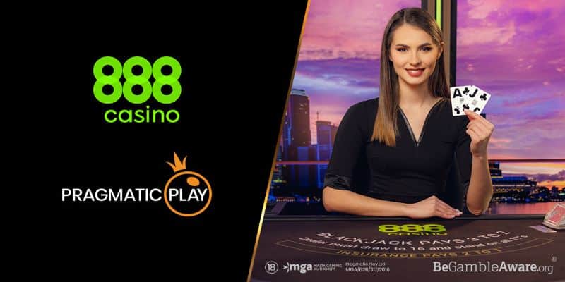 888Casino Branded Live Blackjack Tables