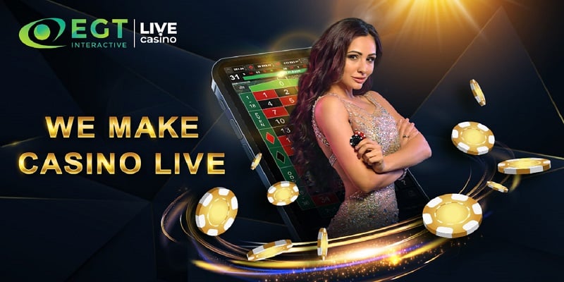 EGT Interactive Live Casino Bonus and Games