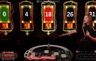 Evolution XXXtreme Lightning Roulette Live