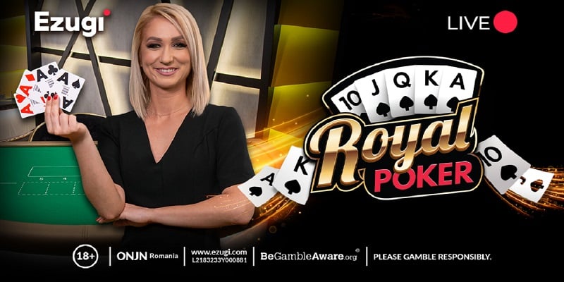 Ezugi Adds Royal Poker to its Portfolio of Live Casino Games