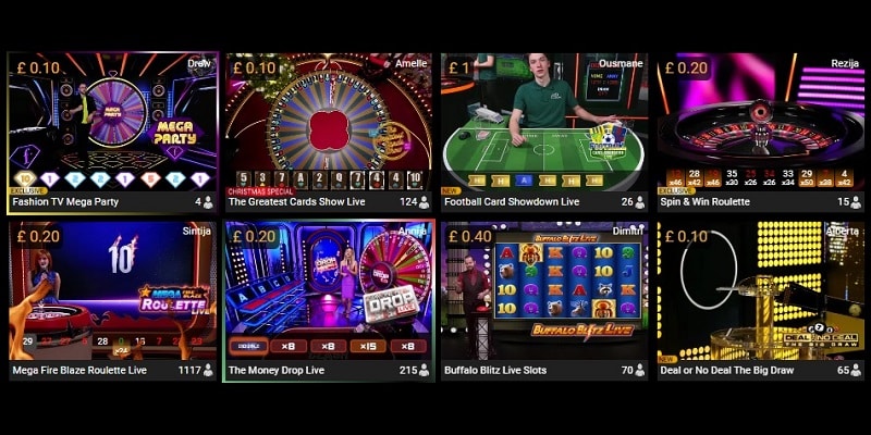Playtech Live Game Shows