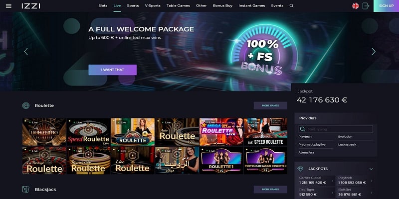 Our Extensive Izzi Live Casino Review