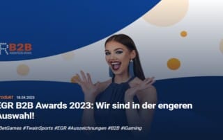 Betgames für EGR B2B nominiert