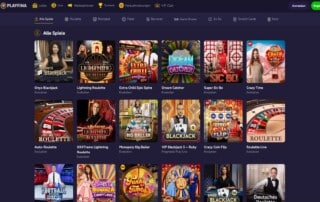 Playfina Live Casino Test