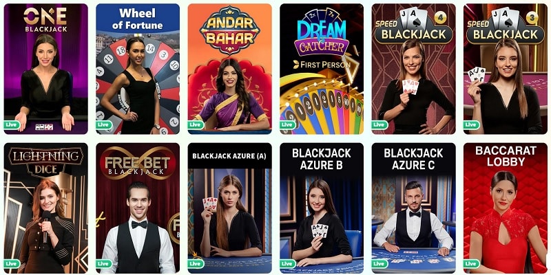 2 - Neon54 Live Casino Table Games