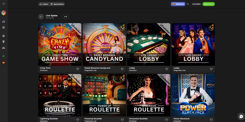 BetOnRed Casino live 