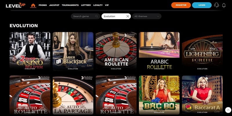 Our LevelUp Live Casino Review