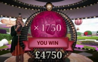 Adventures Beyond Wonderland Payout