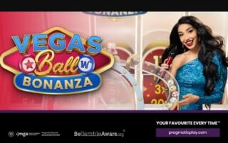 The Pragmatic Play Vegas Ball BonanzaTM live casino game