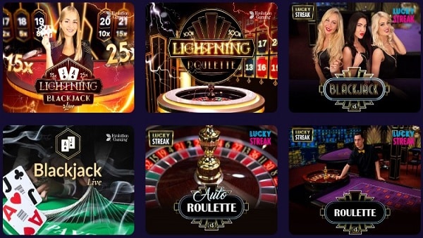 iWild Live Casino Games 2