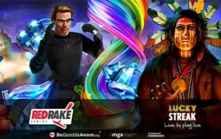 Red Rake LuckyStreak Partnerschaft