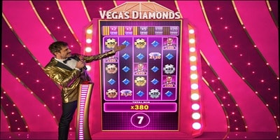 Vegas Diamonds Feature (Super Wheel)