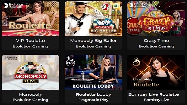 Beastimo Live Casino Games 1
