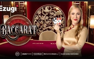 Ezugi neues Baccarat Studio