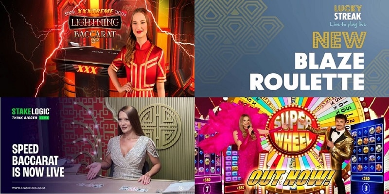Our Latest New Live Casino Games September 2023 Update
