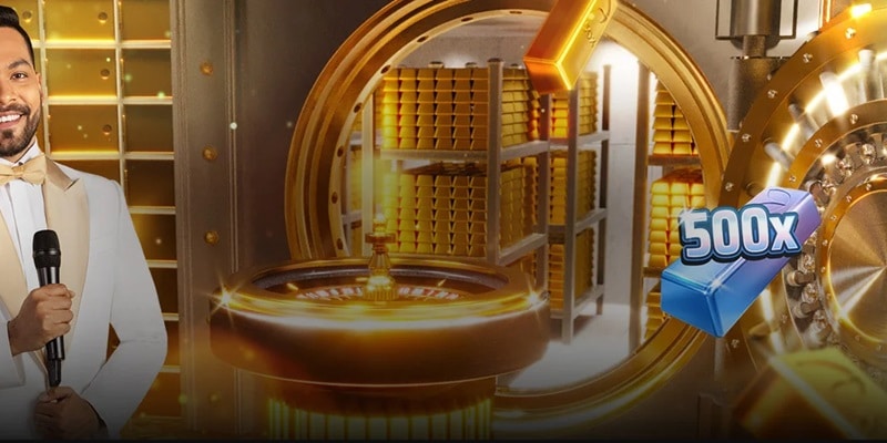 Gold Vault Roulette (Image Courtesy of Evolution Gaming)