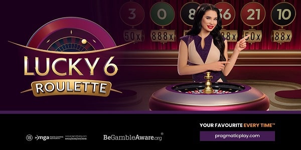 Lucky 6 Roulette (Image Courtesy of Pragmatic Play)