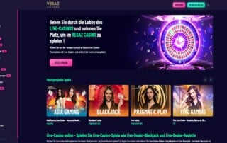 Vegaz Casino Live Test
