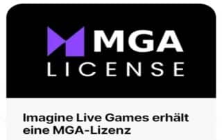Imagine Live Games MGA Lizenz