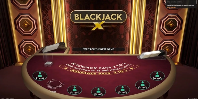 Pragmatic Play Blackjack X RNG