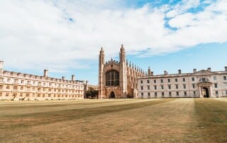 King's College Chapel in Cambridge, UK